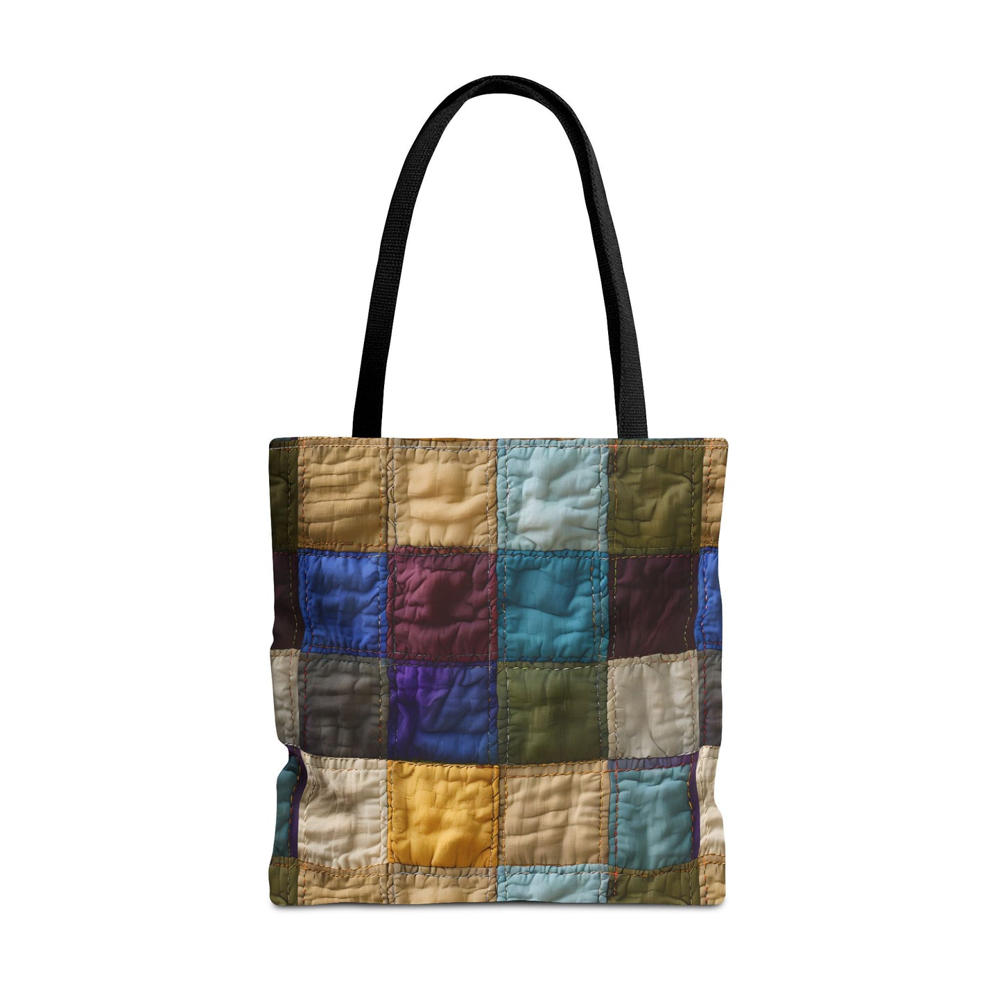 Colorful Patchwork Tote Bag, Stylish & Functional Carryall for Everyday Use