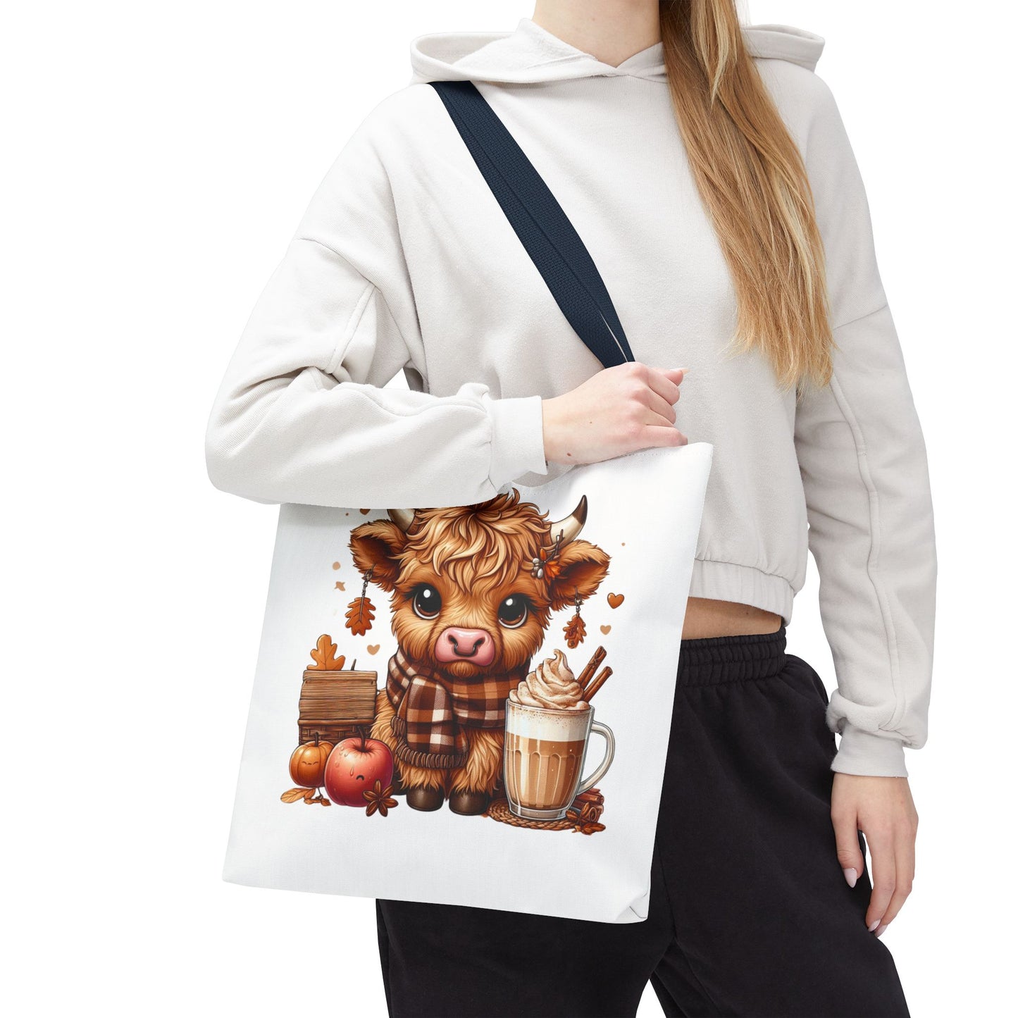 Adorable Cow Tote Bag