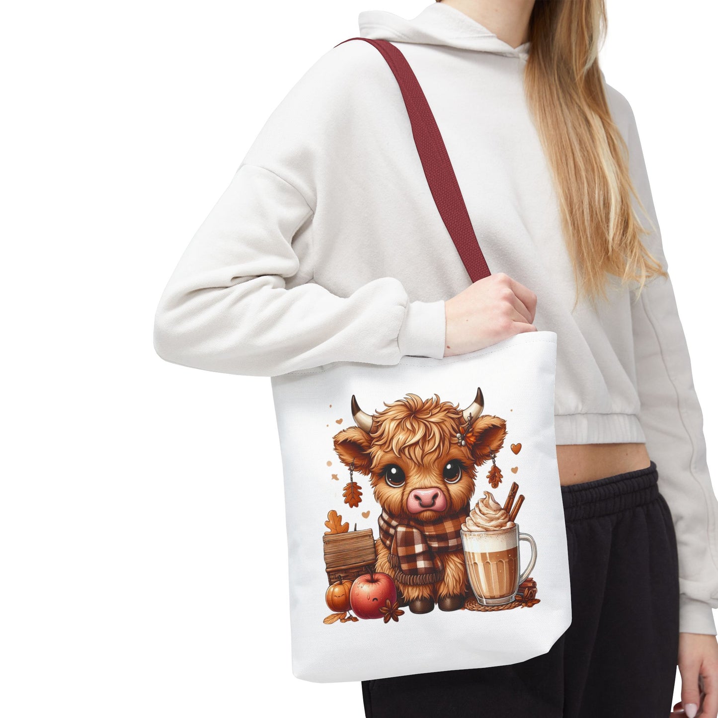 Adorable Cow Tote Bag