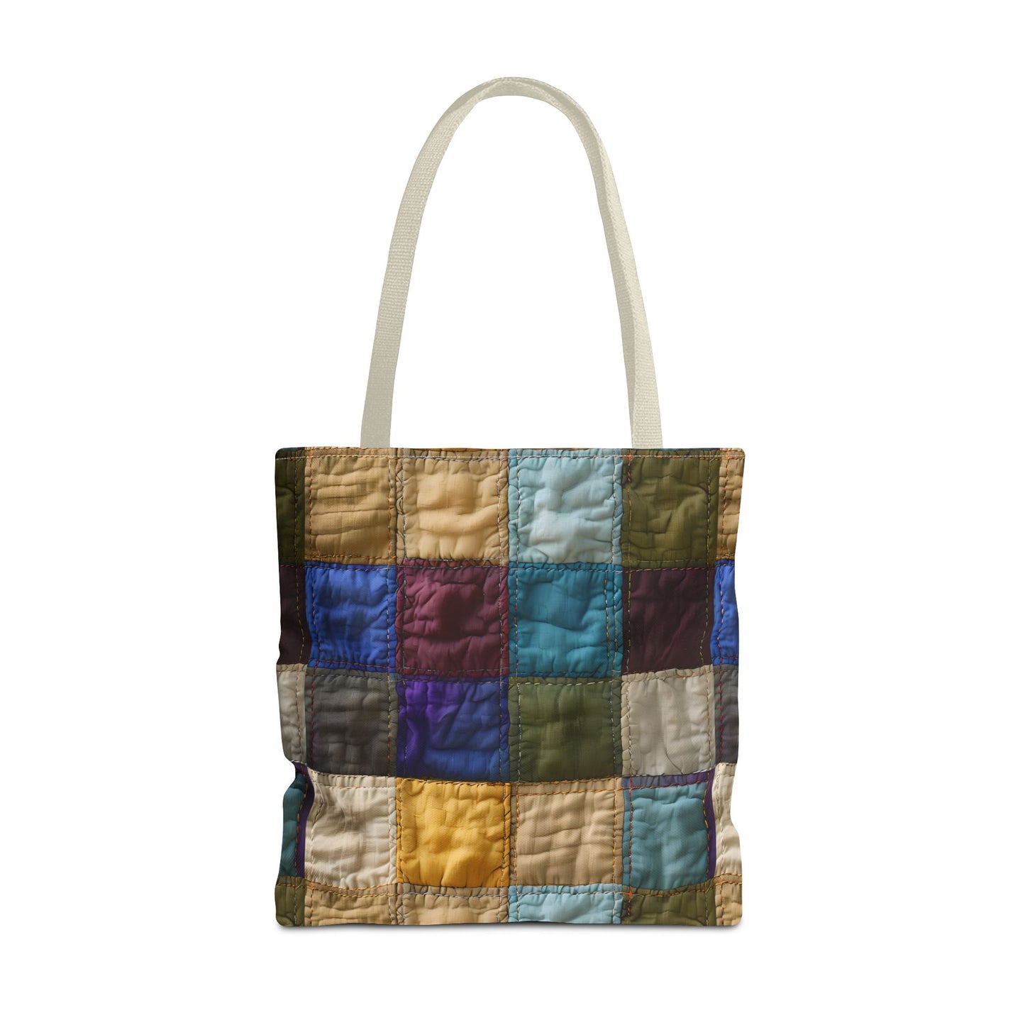 Colorful Patchwork Tote Bag, Stylish & Functional Carryall for Everyday Use