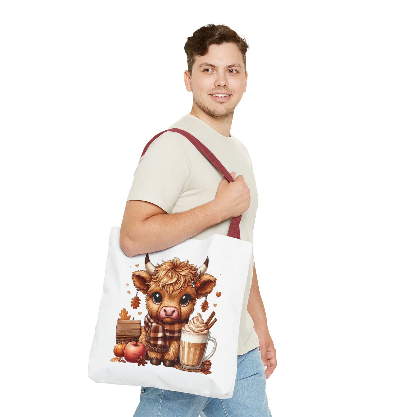 Adorable Cow Tote Bag