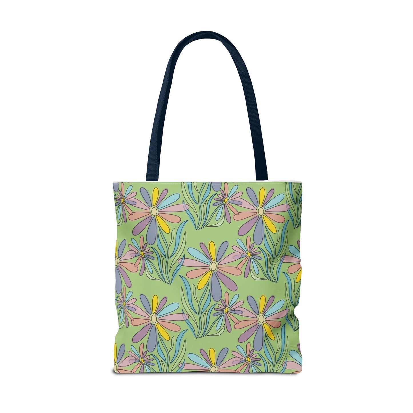 Floral Pattern Tote Bag, Gift for Garden Lovers