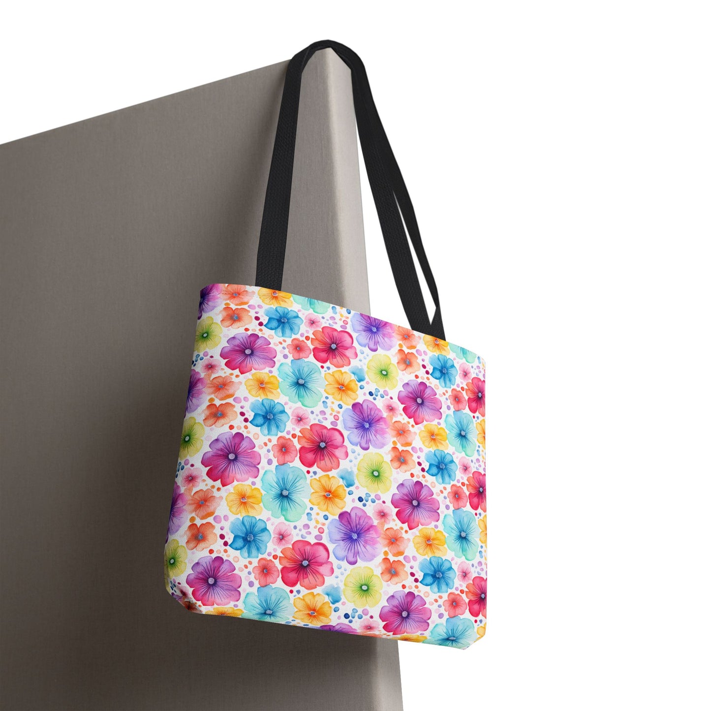 Vibrant Floral Tote Bag, Perfect Gift for Mother's Day, Bright Summer Accessory