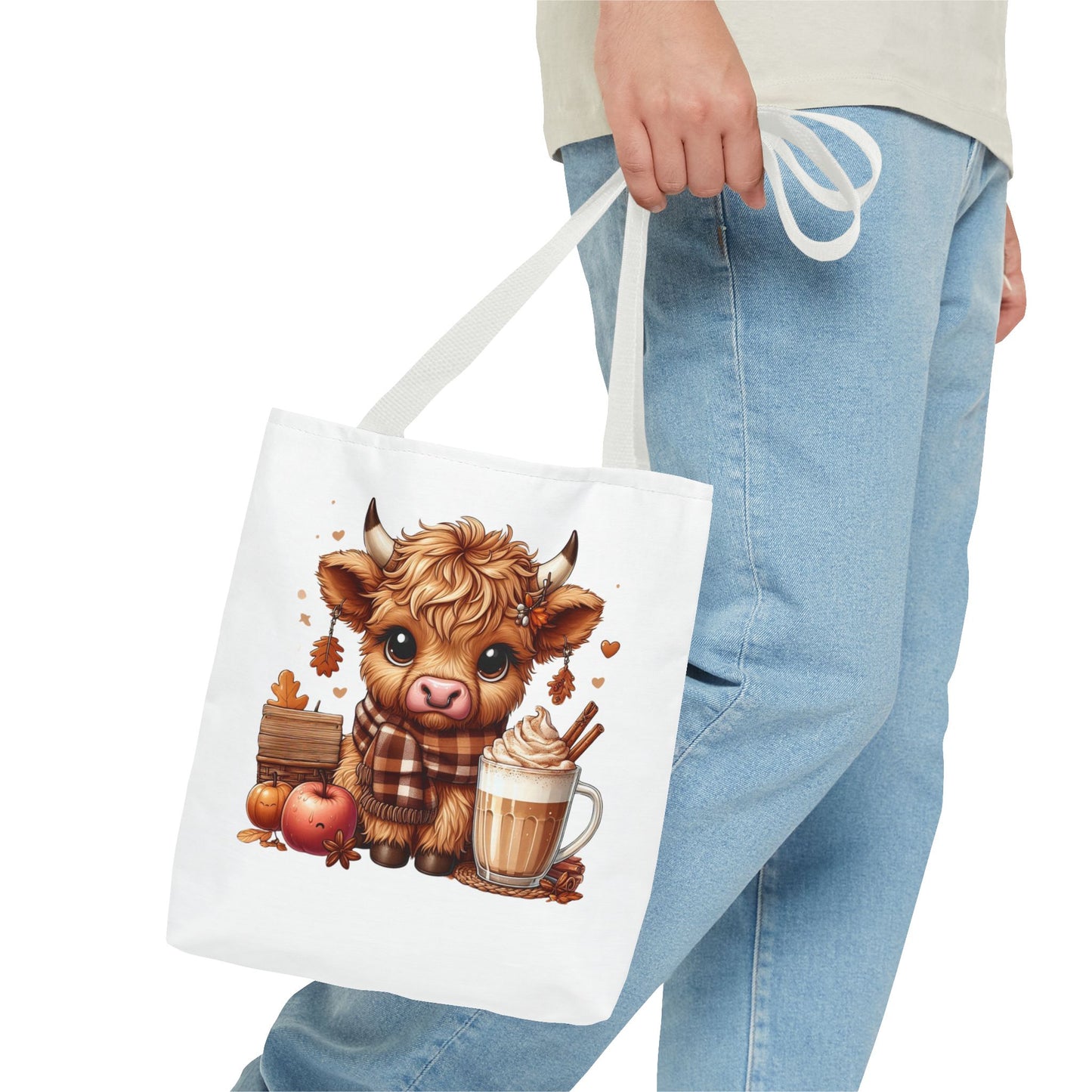 Adorable Cow Tote Bag