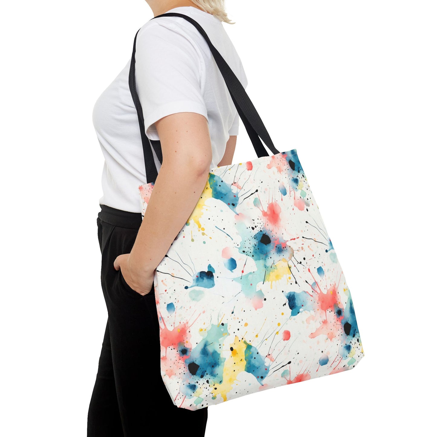 Colorful Watercolor Tote Bag