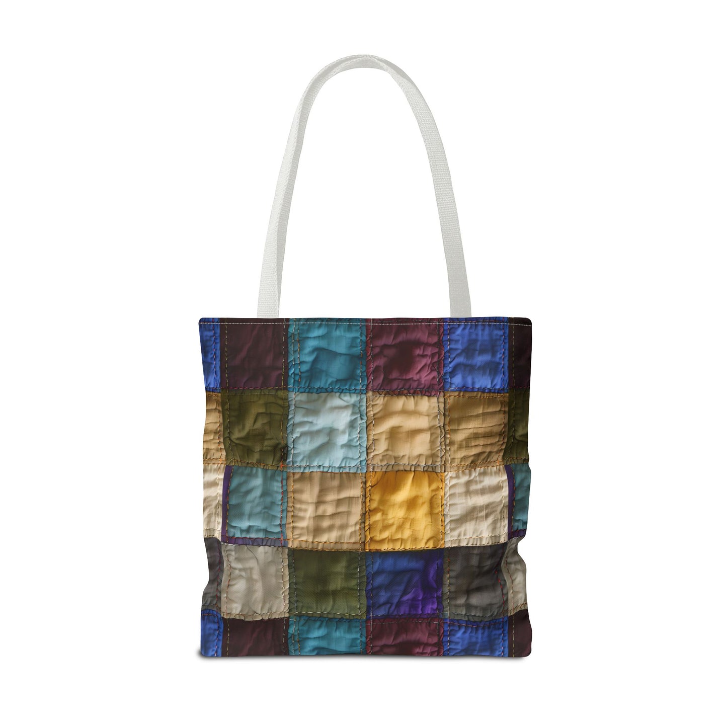 Colorful Patchwork Tote Bag, Stylish & Functional Carryall for Everyday Use