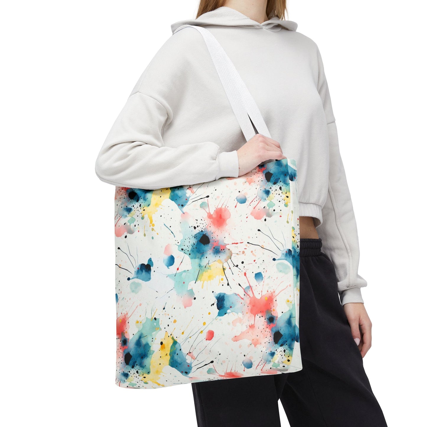 Colorful Watercolor Tote Bag