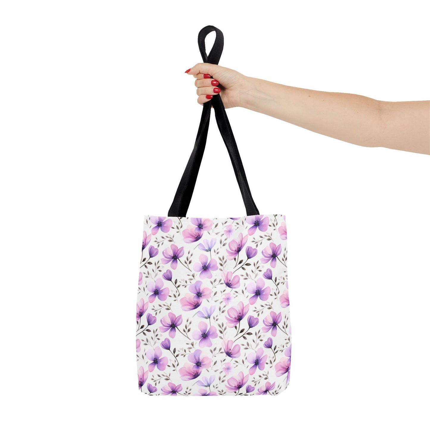 Watercolor Floral Tote Bag