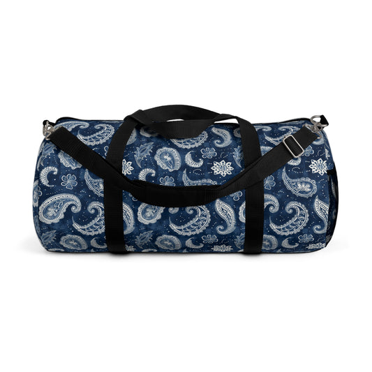 Trendy Paisley Duffel Bag for Travel, Gym, Weekend Getaways