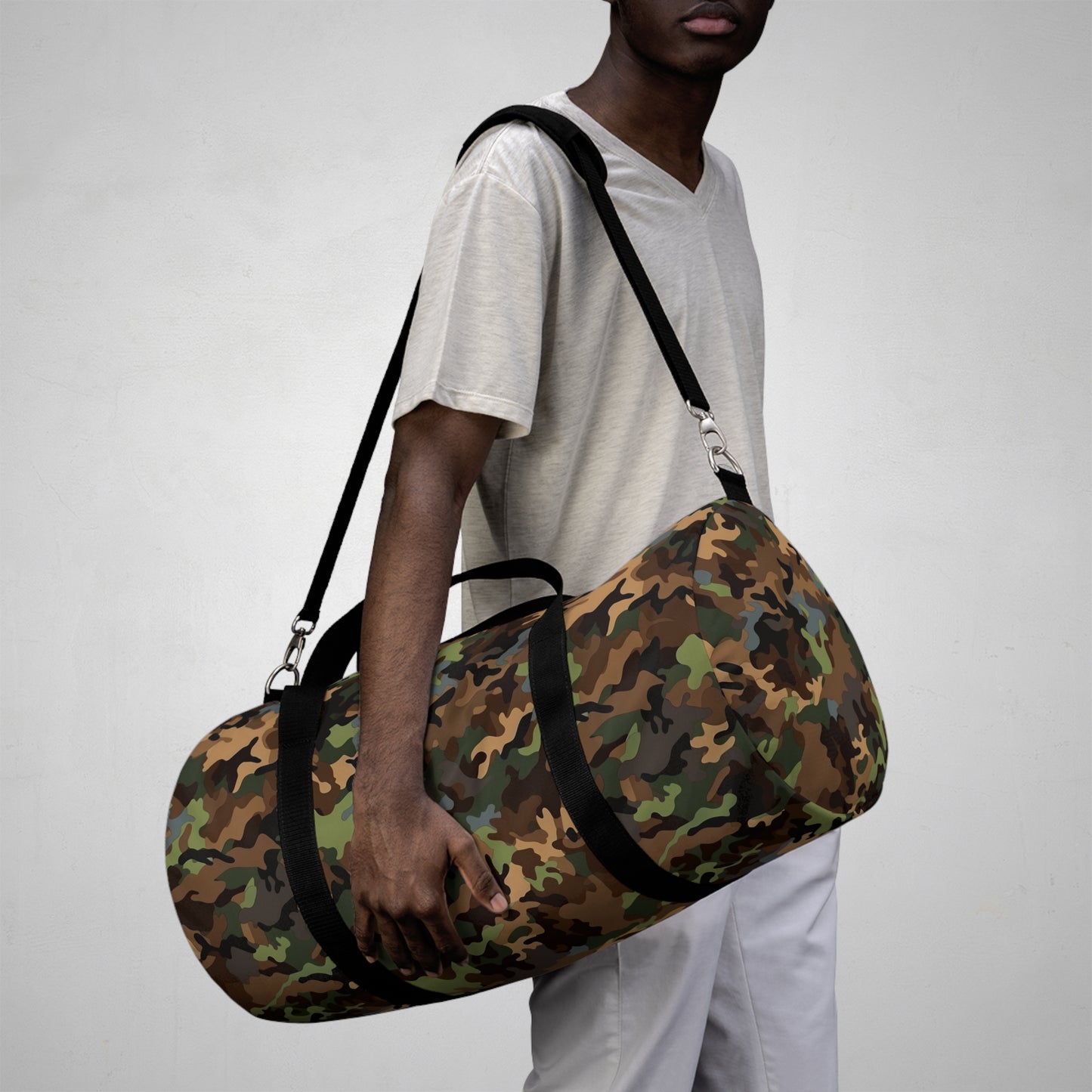 Camo Duffel Bag