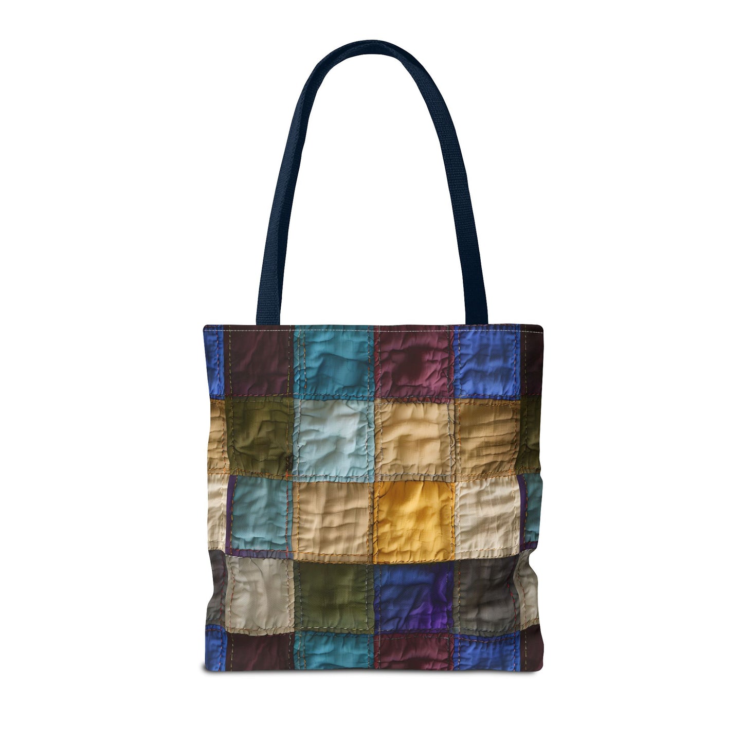 Colorful Patchwork Tote Bag, Stylish & Functional Carryall for Everyday Use