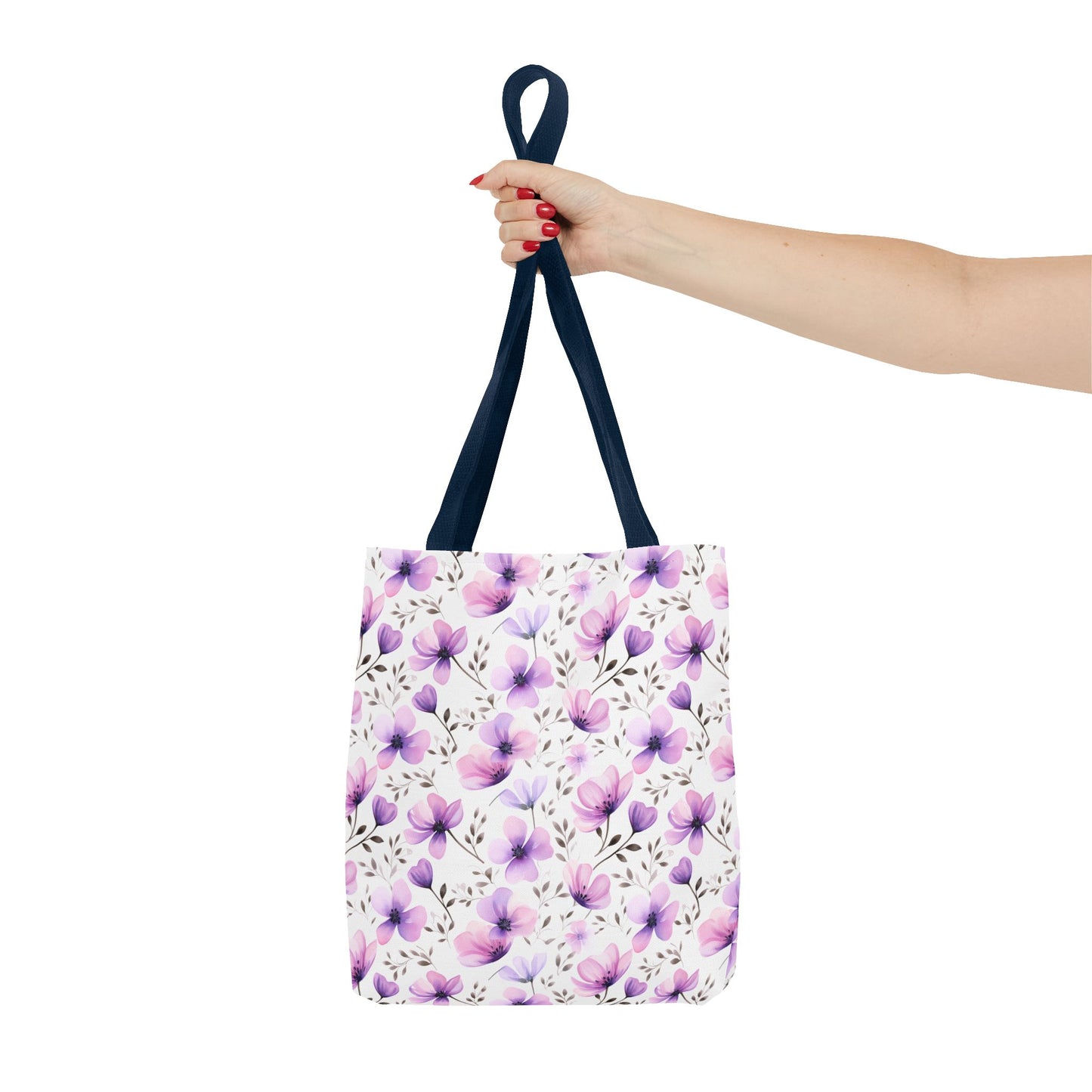 Watercolor Floral Tote Bag