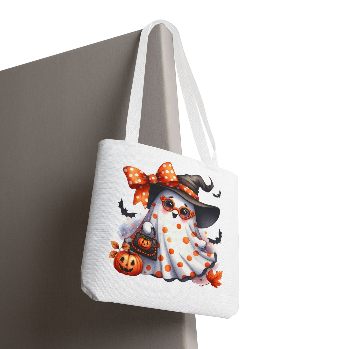 Whimsical Halloween Ghost Tote Bag