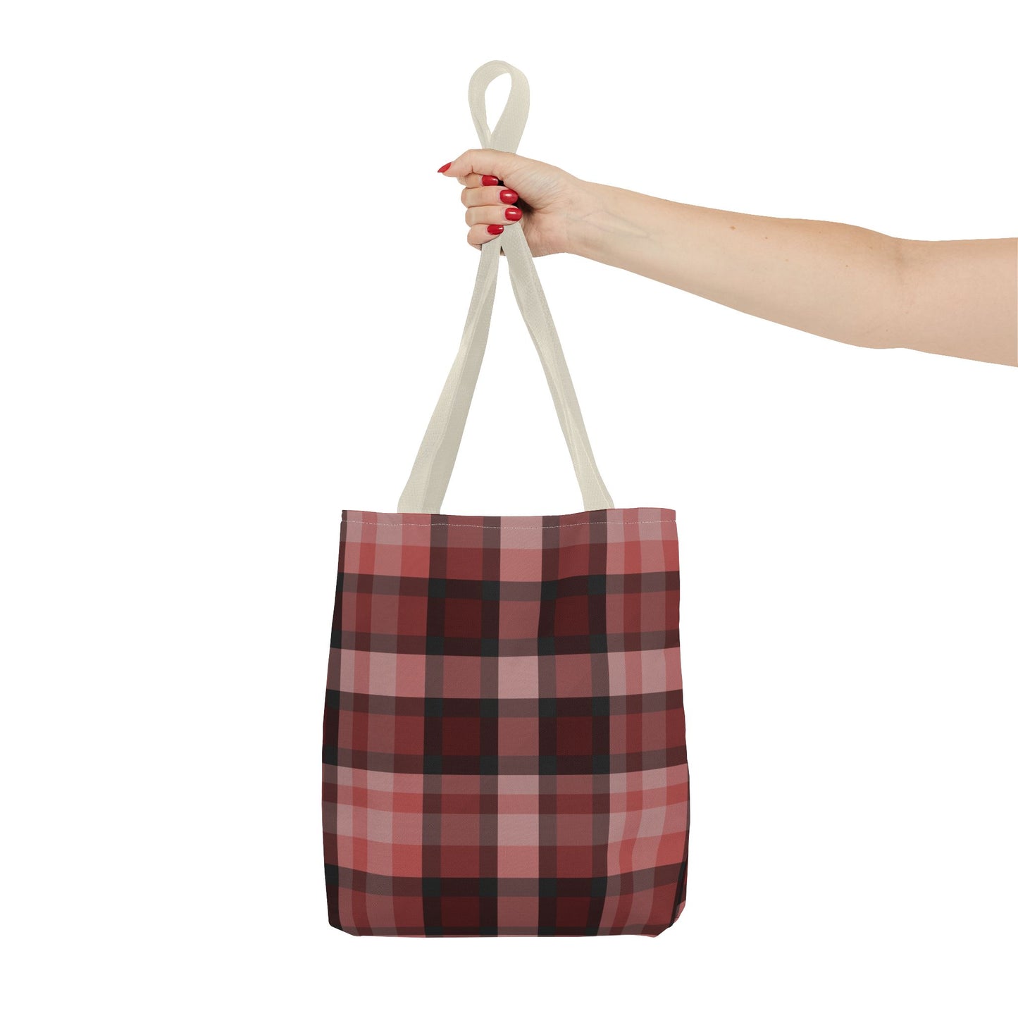 Cozy Plaid Tote Bag, Perfect for Fashionistas