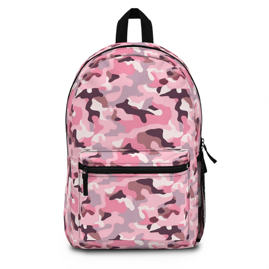 Stylish Pink Camo Backpack