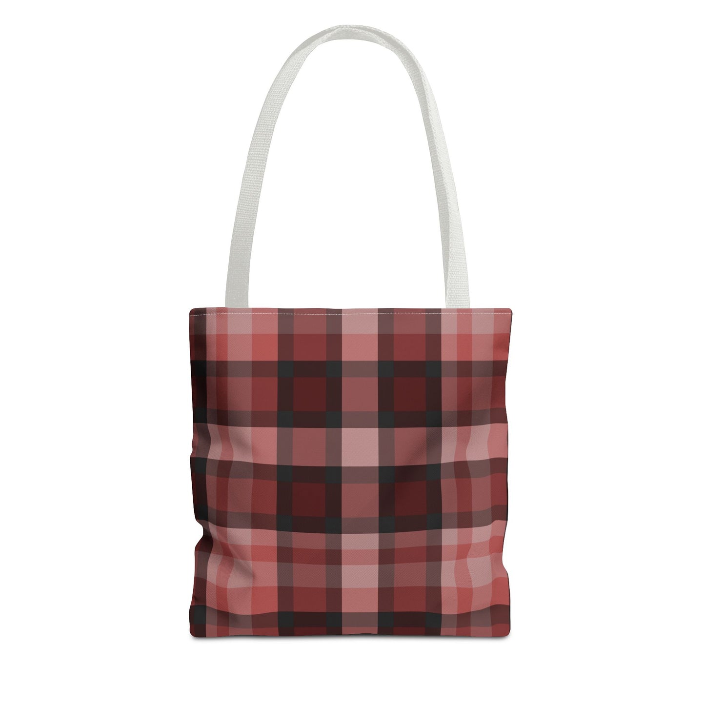Cozy Plaid Tote Bag, Perfect for Fashionistas