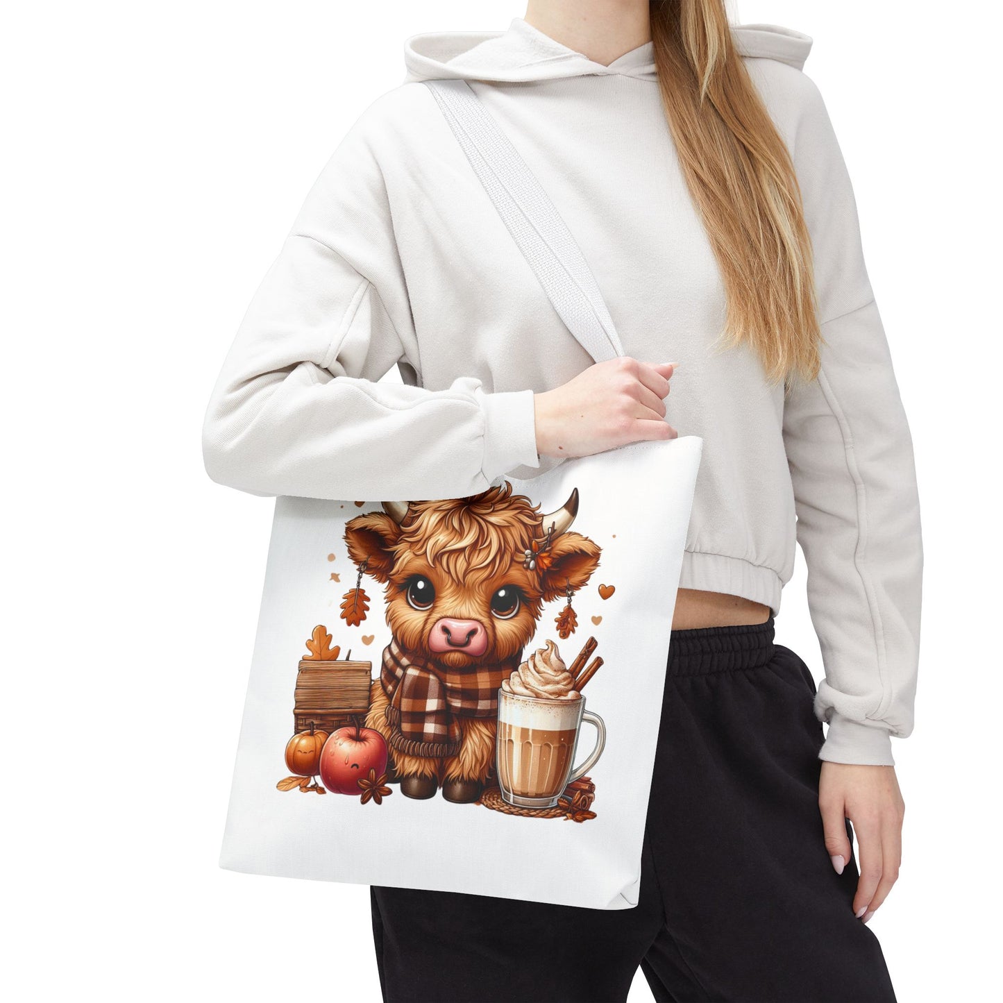 Adorable Cow Tote Bag