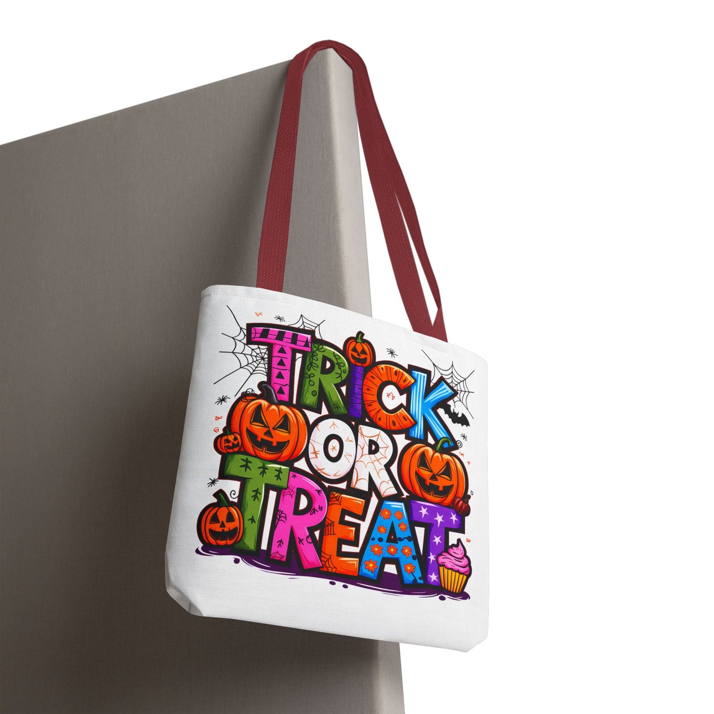 Halloween Trick or Treat Tote Bag, Spooky Gift