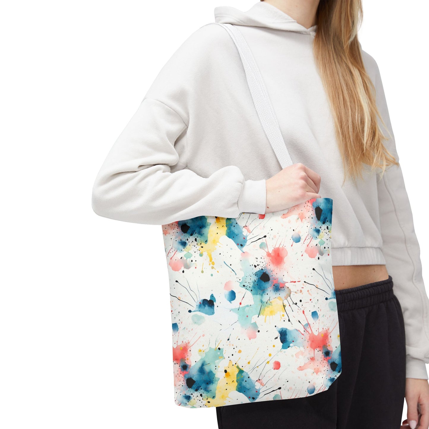 Colorful Watercolor Tote Bag