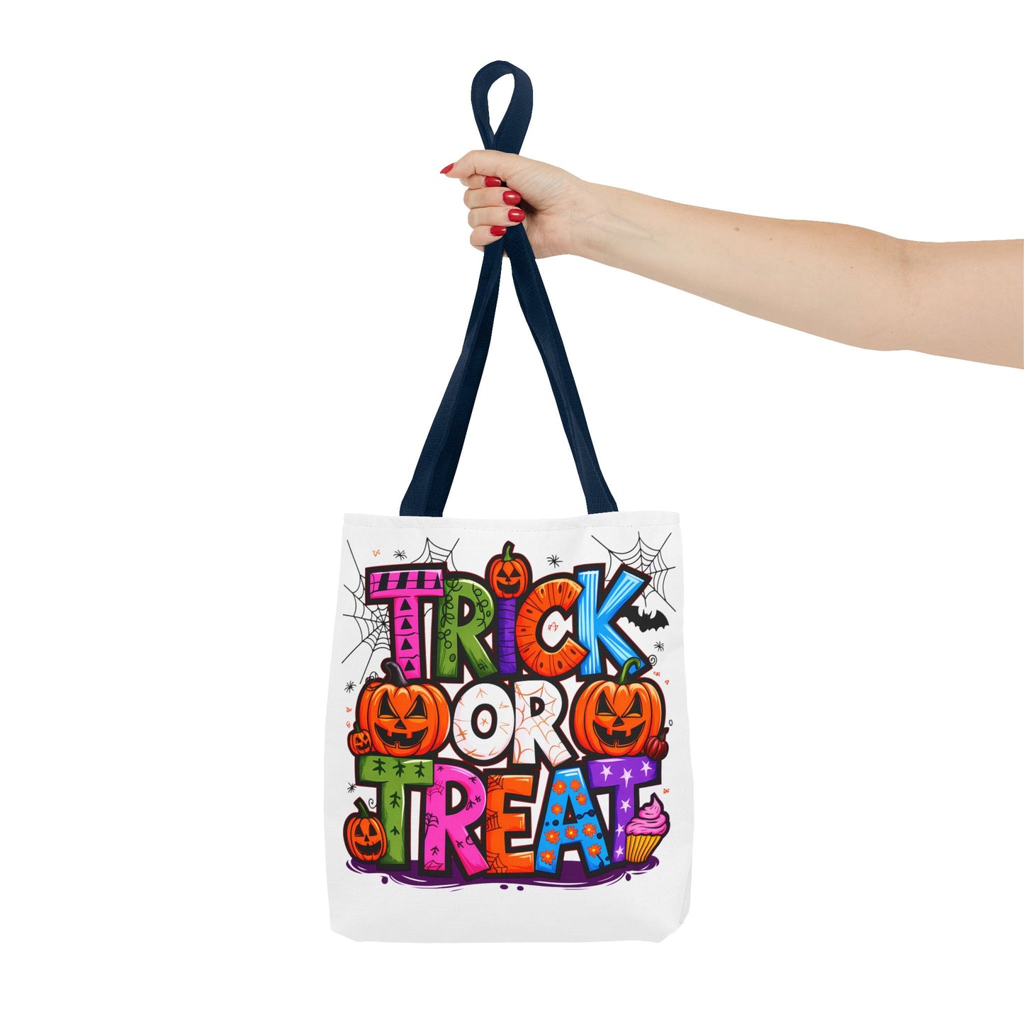 Halloween Trick or Treat Tote Bag, Spooky Gift