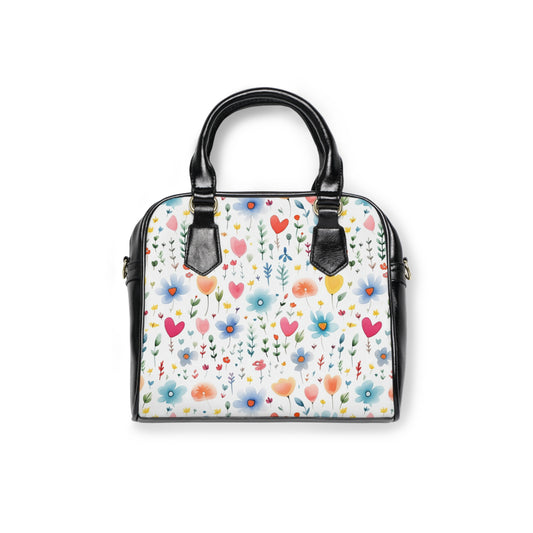 Floral Shoulder Handbag - Perfect for Everyday Use