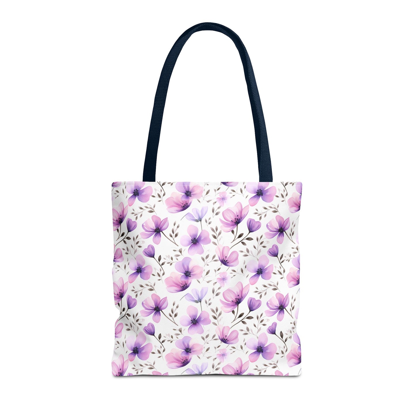 Watercolor Floral Tote Bag
