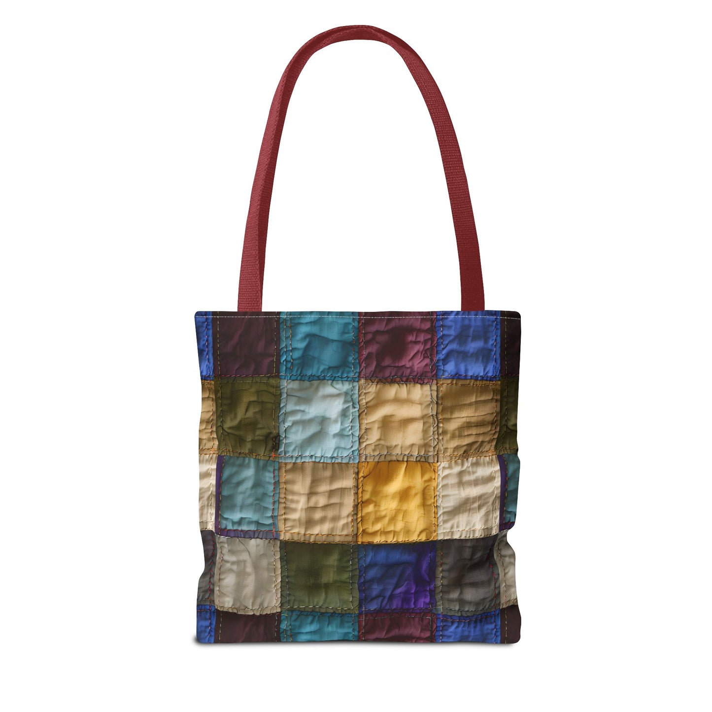 Colorful Patchwork Tote Bag, Stylish & Functional Carryall for Everyday Use