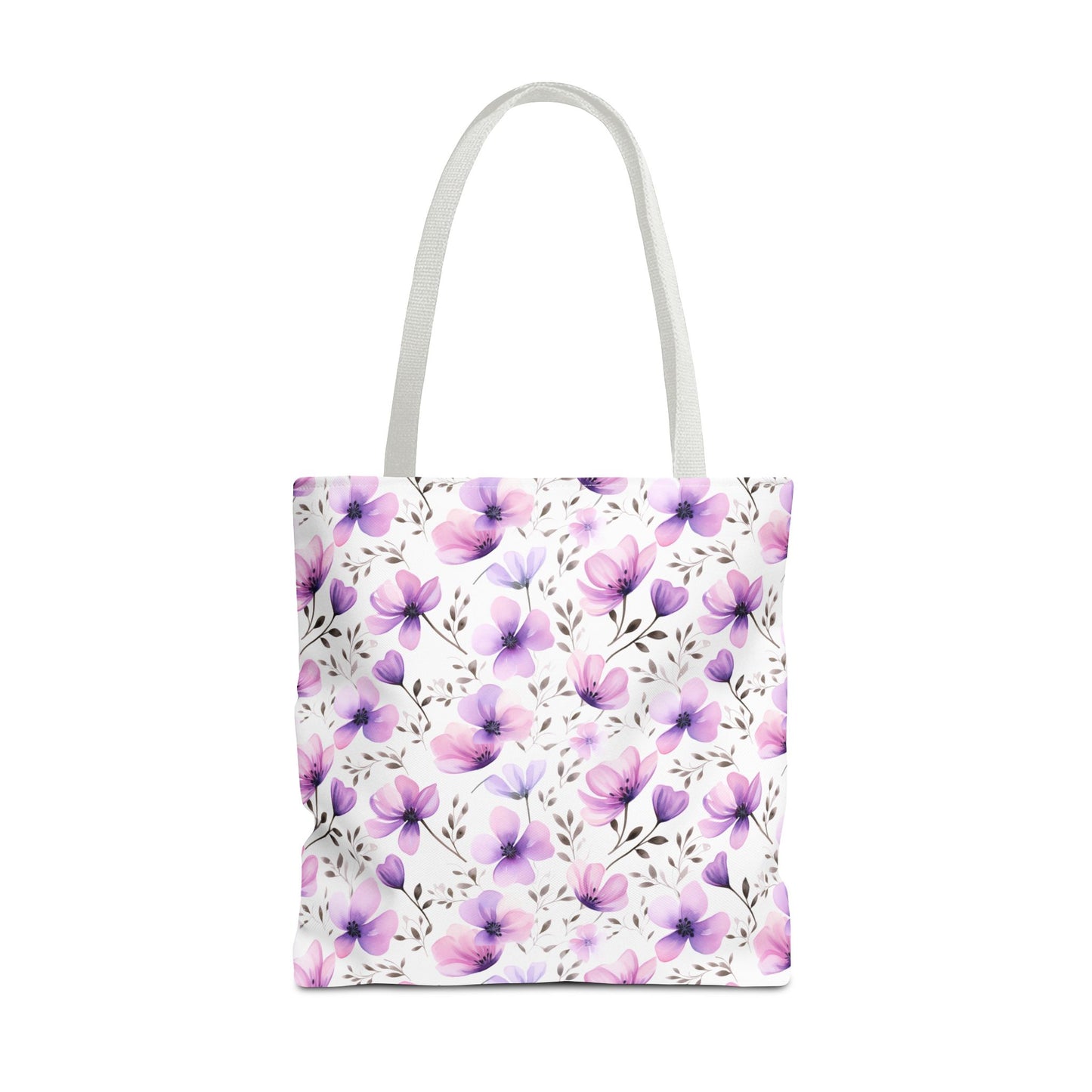 Watercolor Floral Tote Bag