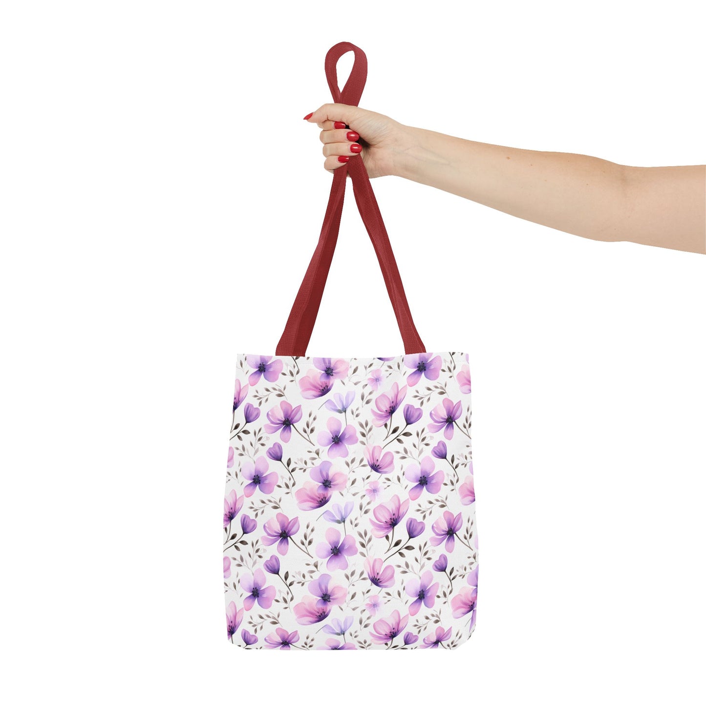 Watercolor Floral Tote Bag