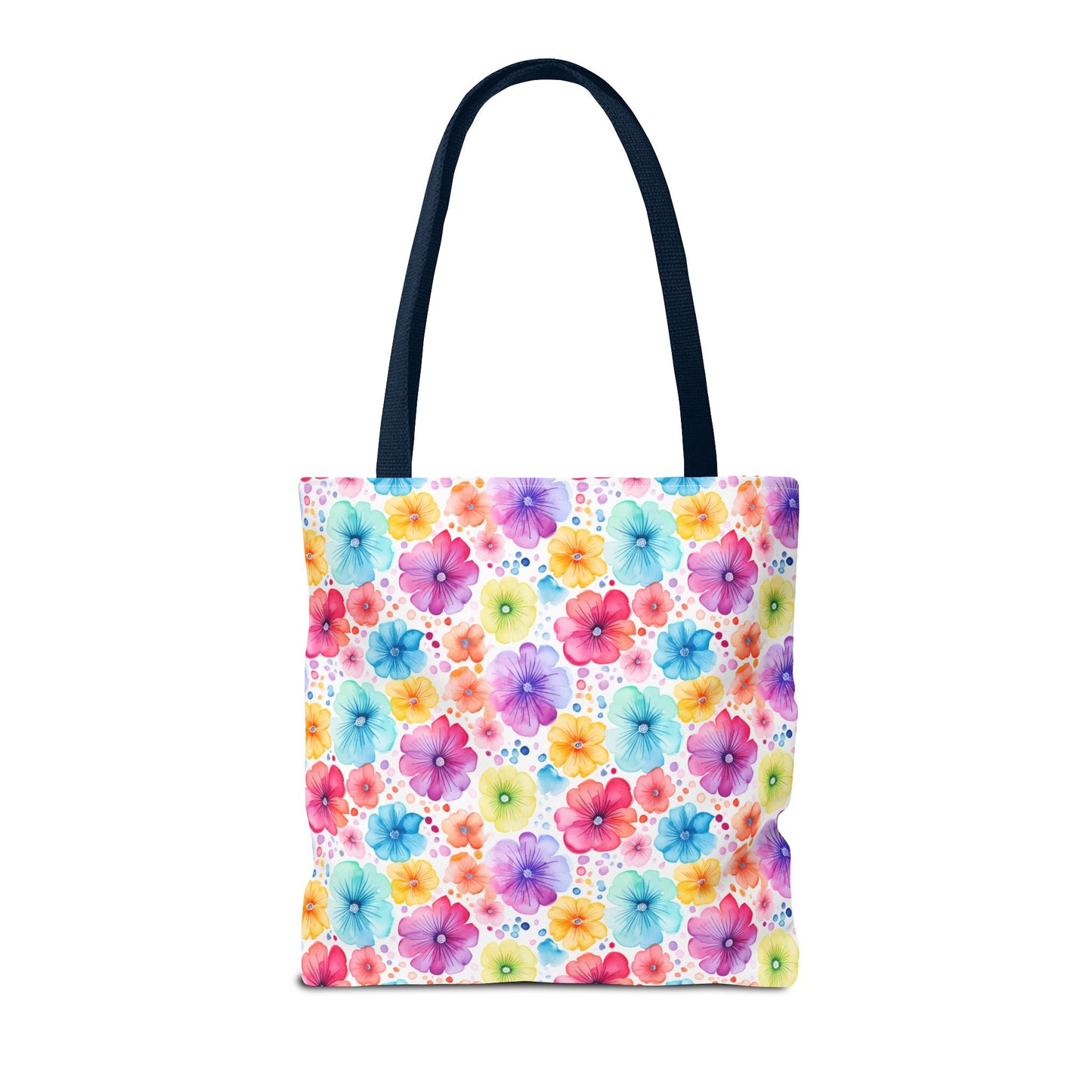 Vibrant Floral Tote Bag, Perfect Gift for Mother's Day, Bright Summer Accessory