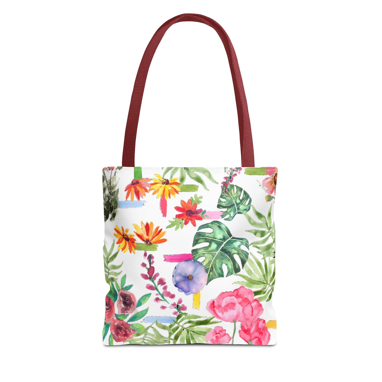 Floral Print Tote Bag