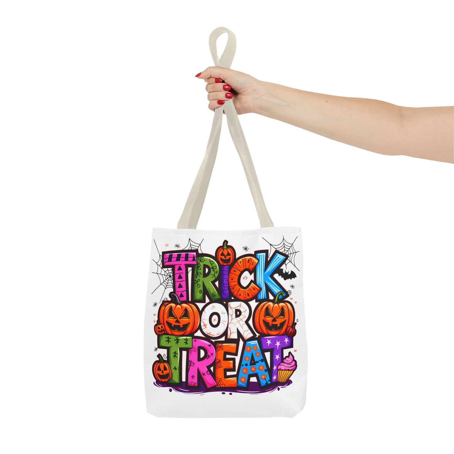 Halloween Trick or Treat Tote Bag, Spooky Gift