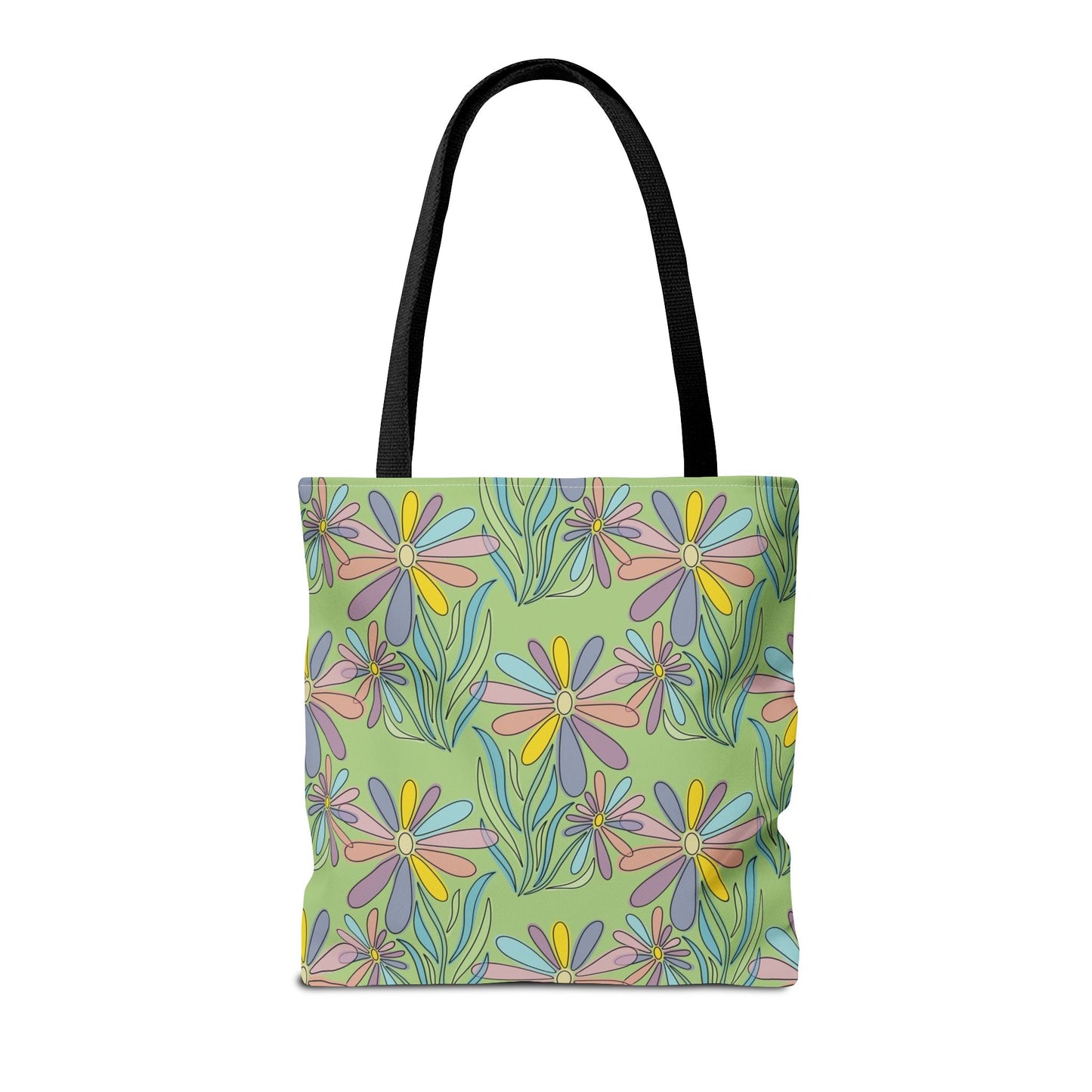 Floral Pattern Tote Bag, Gift for Garden Lovers