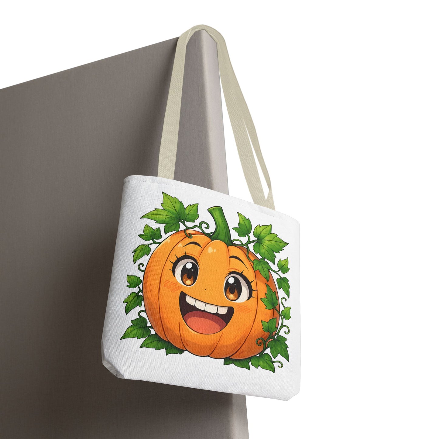 Cute Pumpkin Tote Bag for Fall