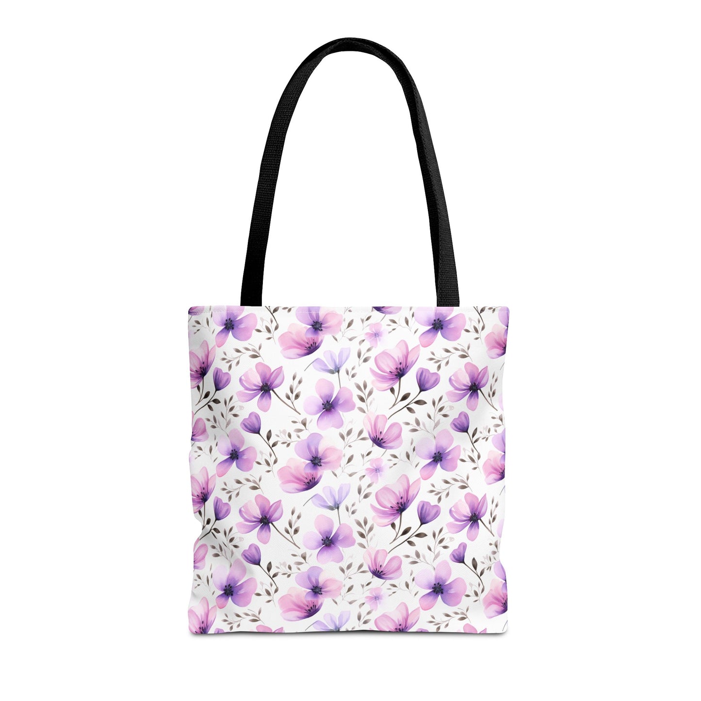 Watercolor Floral Tote Bag