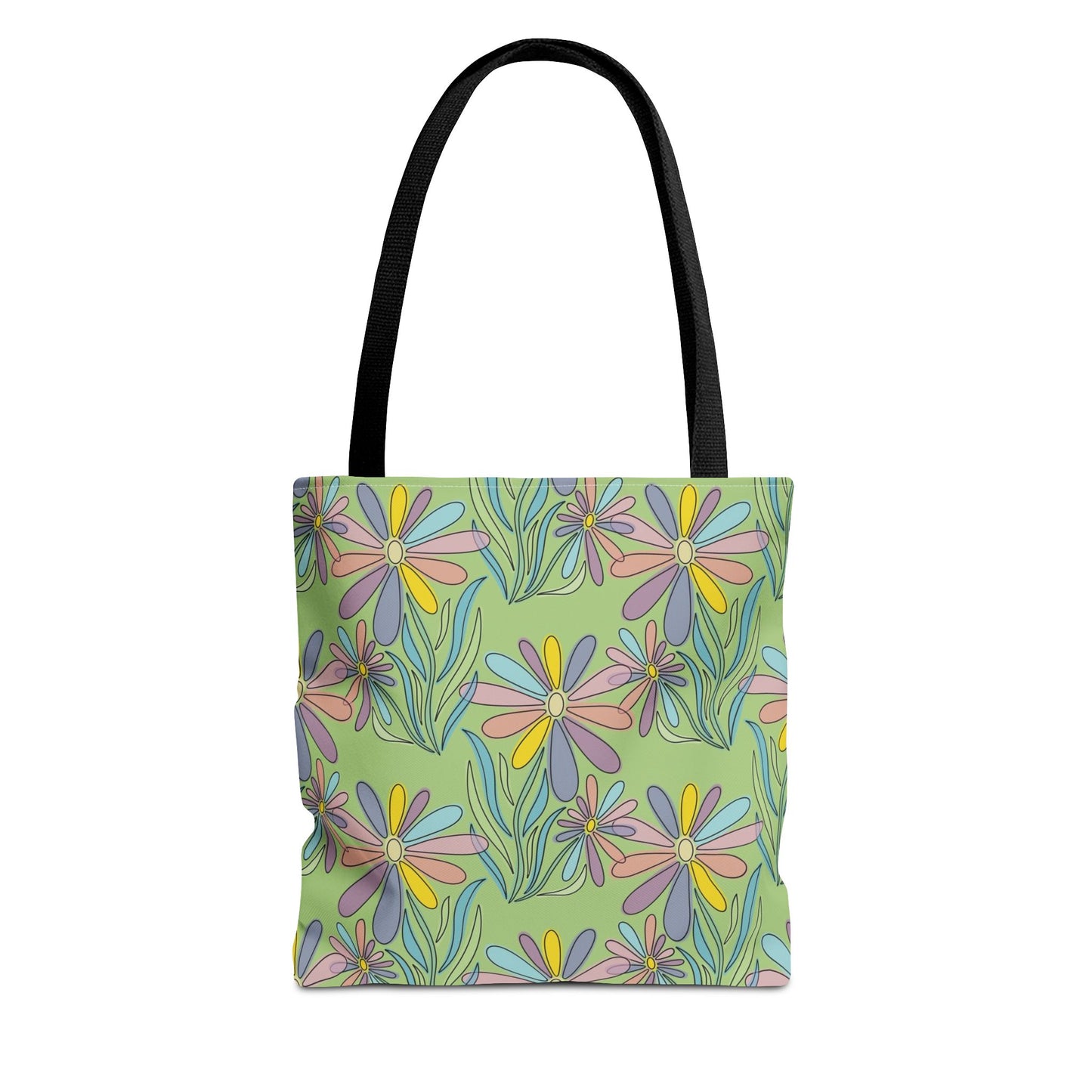 Floral Pattern Tote Bag, Gift for Garden Lovers