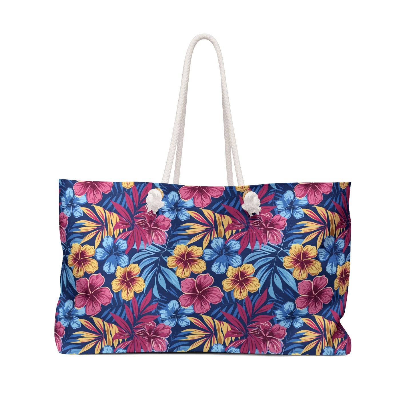 Tropical Floral Weekender Bag or Beach Tote