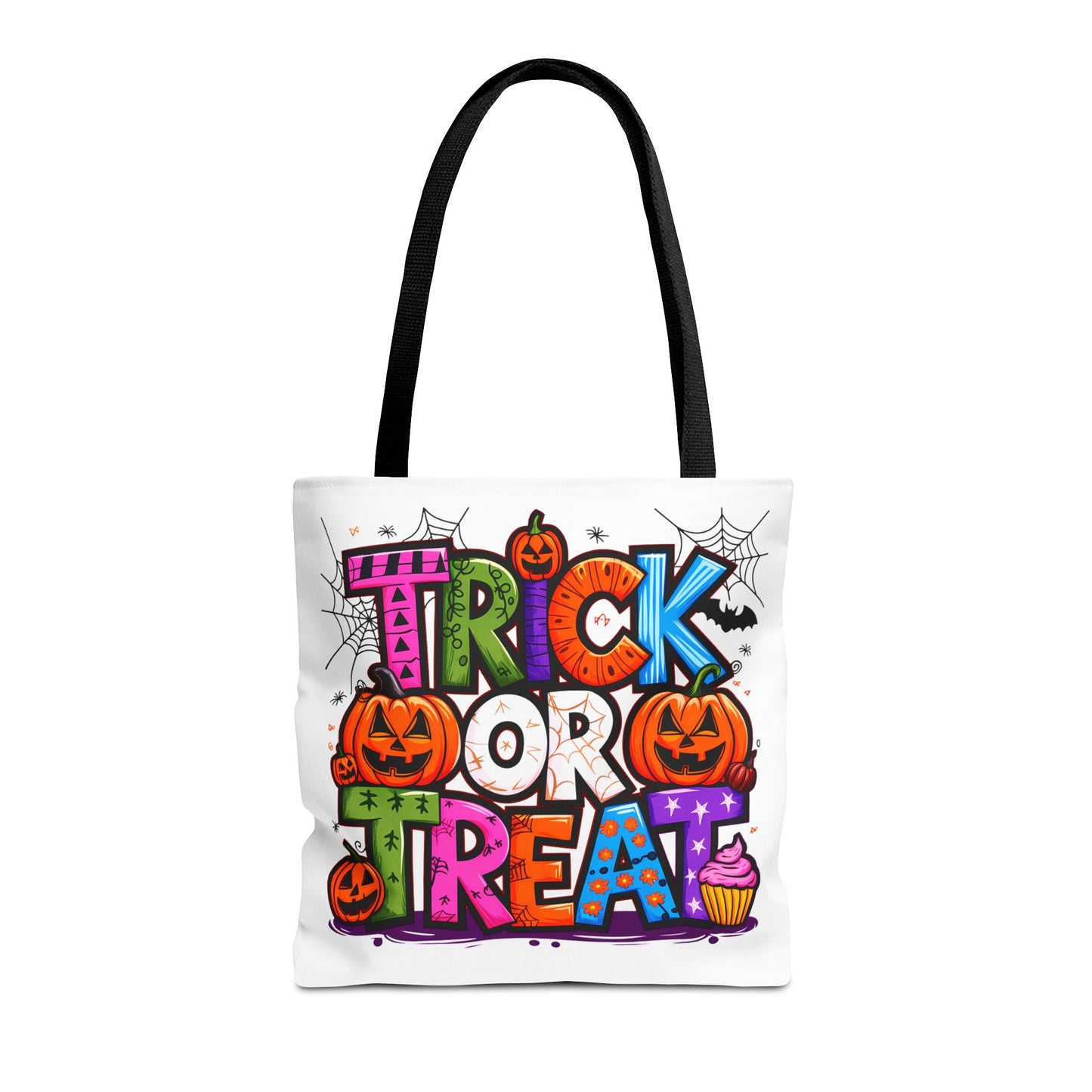 Halloween Trick or Treat Tote Bag, Spooky Gift