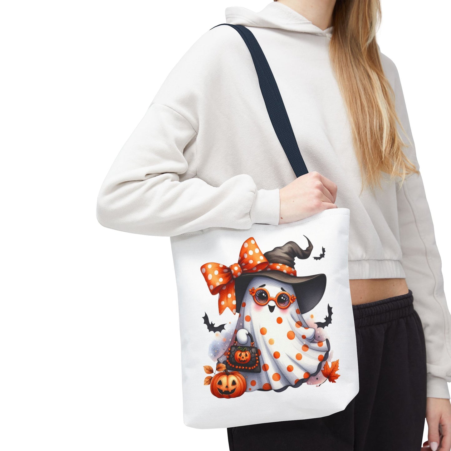 Whimsical Halloween Ghost Tote Bag