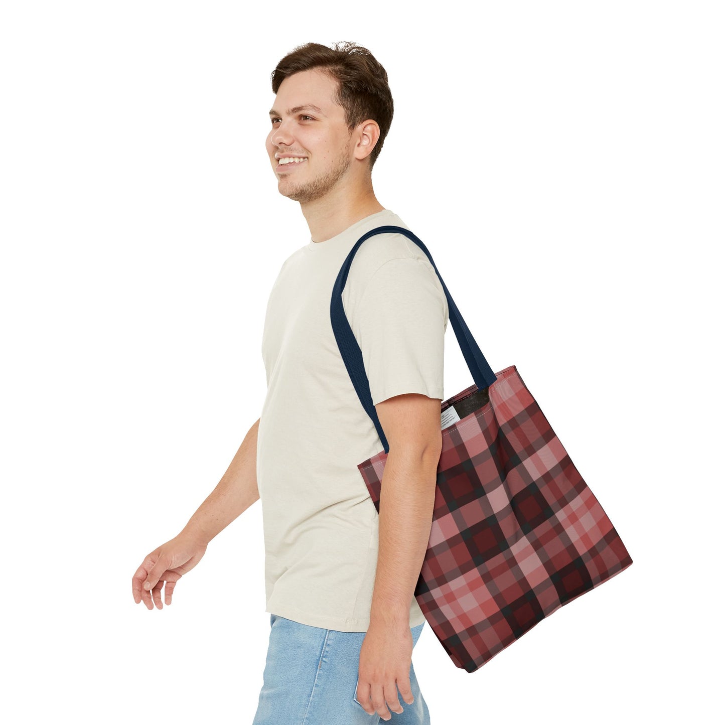 Cozy Plaid Tote Bag, Perfect for Fashionistas
