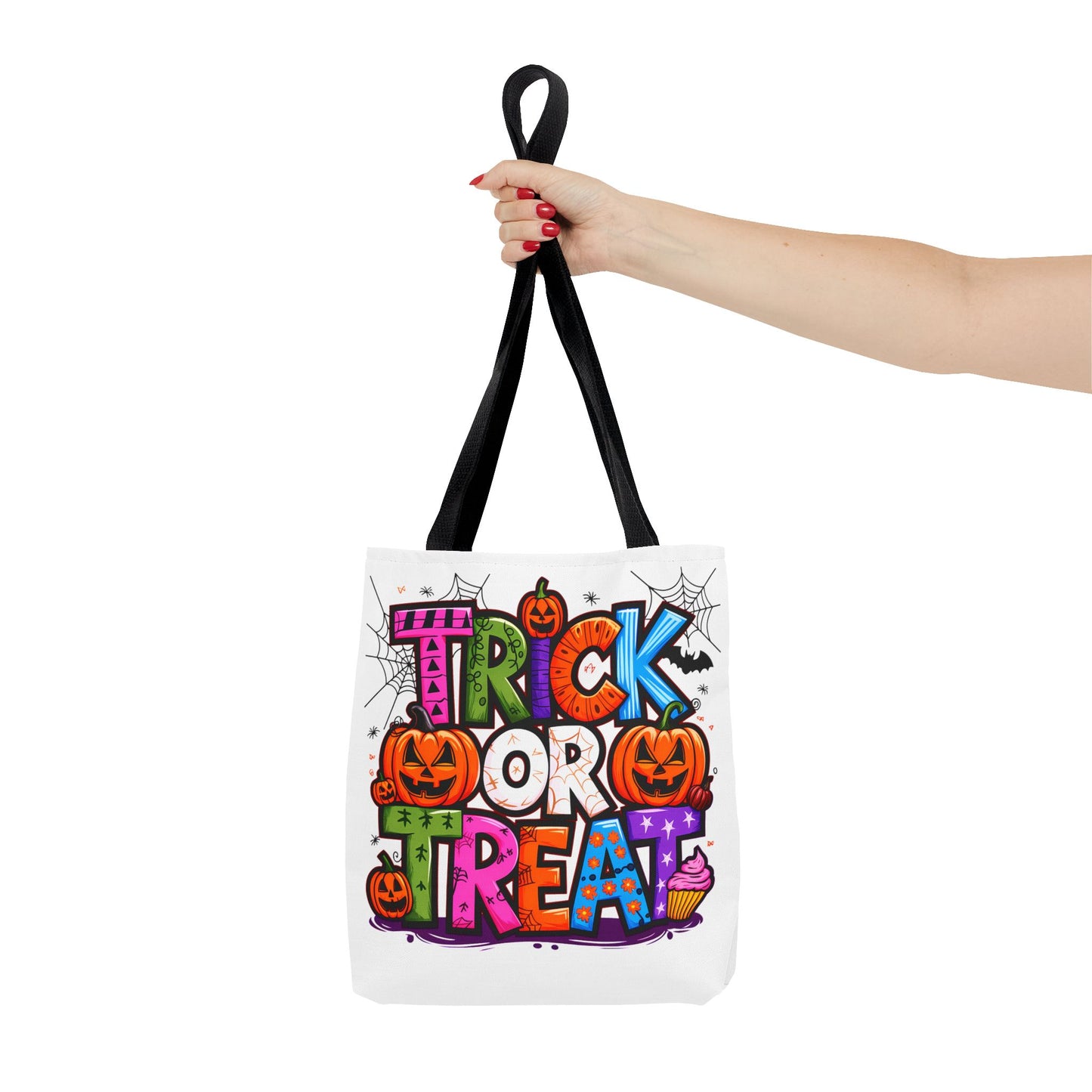Halloween Trick or Treat Tote Bag, Spooky Gift