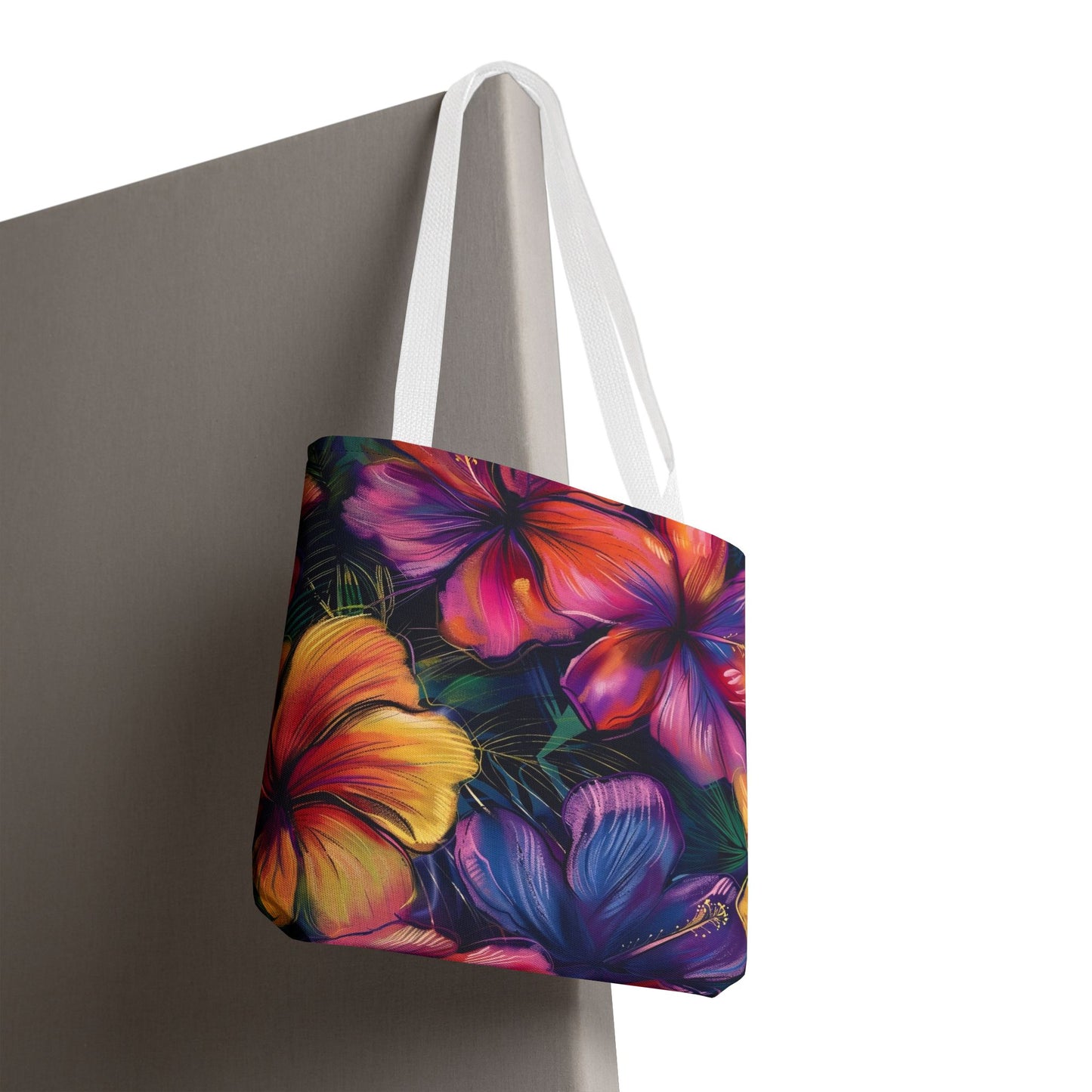 Tropical Floral Tote Bag