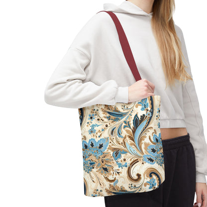 Elegant Floral Tote Bag