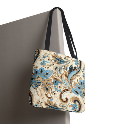 Elegant Floral Tote Bag