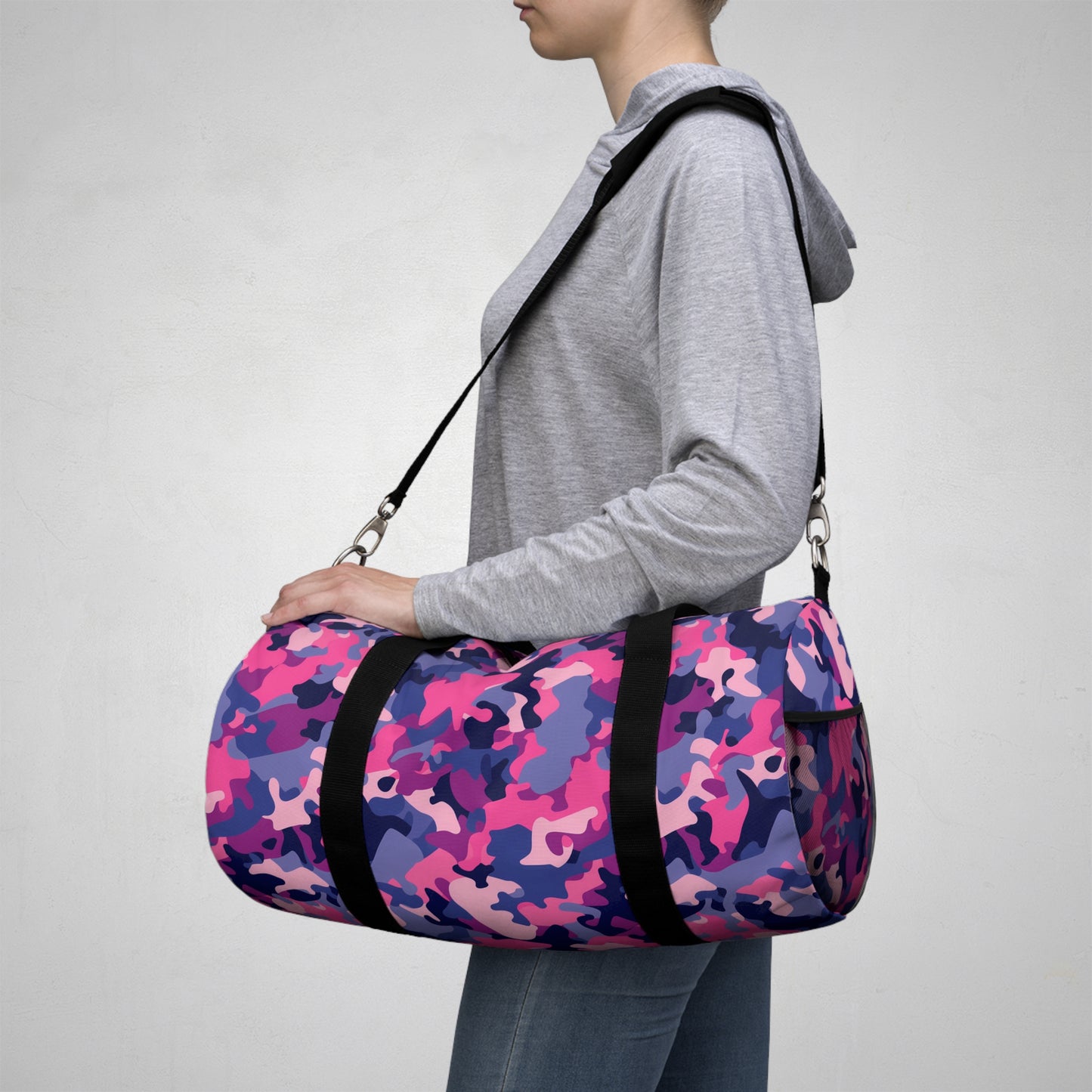 Bold Camo Duffel Bag for Gym, Travel, Weekend Getaways