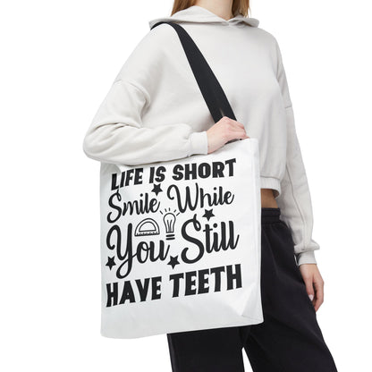 Life is Short Tote Bag