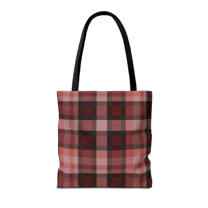 Cozy Plaid Tote Bag, Perfect for Fashionistas