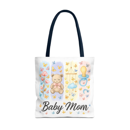 Baby Mom Tote Bag – Cute Gift for New Moms, Nursery Bag