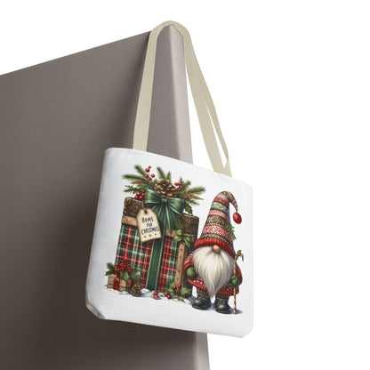 Christmas Gnome Tote Bag