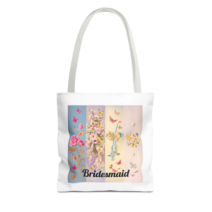 Bridesmaid Tote Bag. Bridal Party Accessory